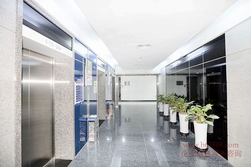 航天大廈 租售中心 地鐵福田站 廣深港高鐵福田站 出租 電梯廳 裝修圖片