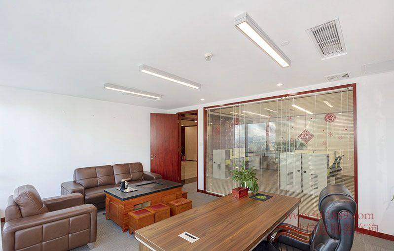 財富大廈(時代財富大廈)24小時中央空調 計電費 甲級寫字樓 出租 裝修圖片