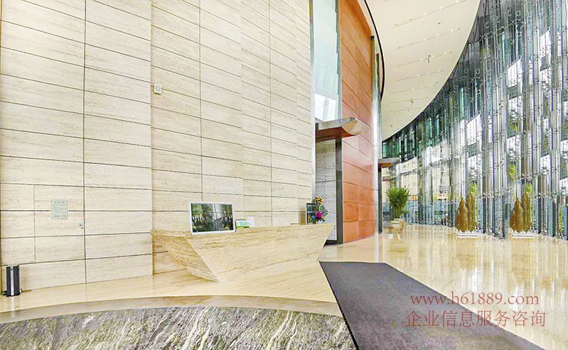 文博大廈(文博中心)地鐵2號線 地鐵9號線 雙地鐵口 景田地鐵站C出口 甲級寫字樓 大堂圖片