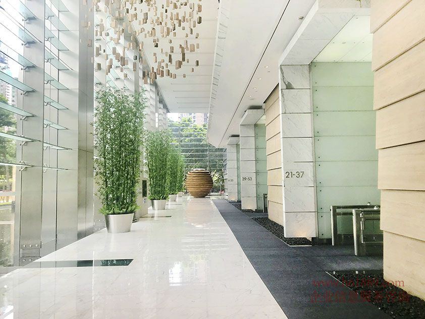 新世界中心(新世界商務(wù)中心)市民中心附近 深證證券交易所旁 豪華裝修 全新高檔辦公家私 出租 大堂 裝修圖片