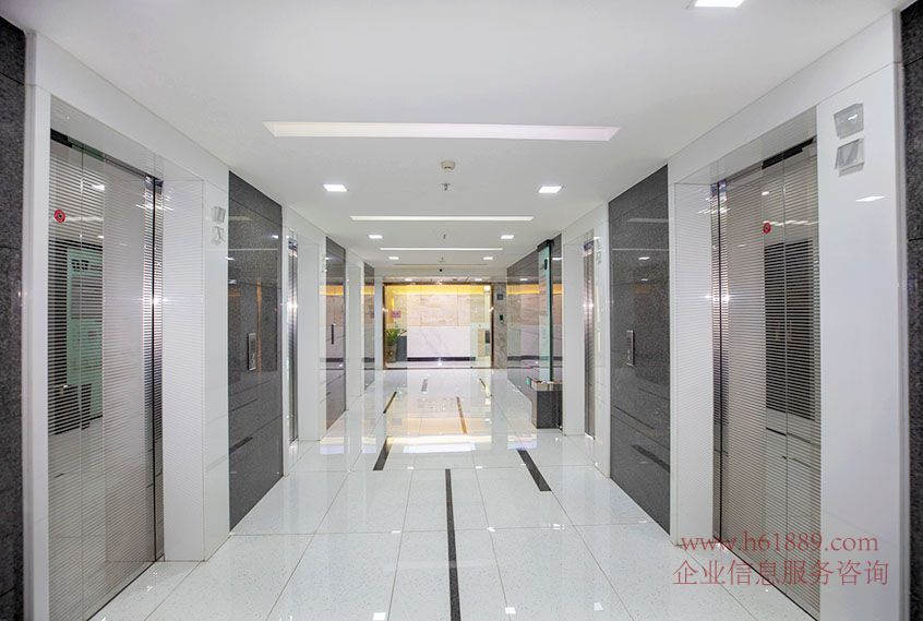 諾德金融中心 市民中心東 市民中心地鐵站 電梯口 全辦公家私 出租 電梯廳圖片